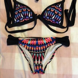 Victoria Secret Tribal Print Bathing Suit